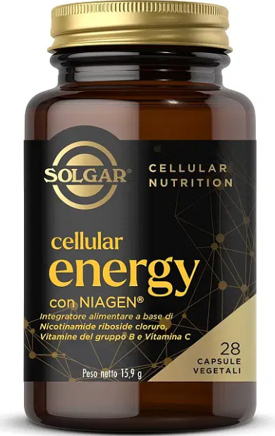 Solgar Cellular Energy Integratore Energetico 28 Capsule